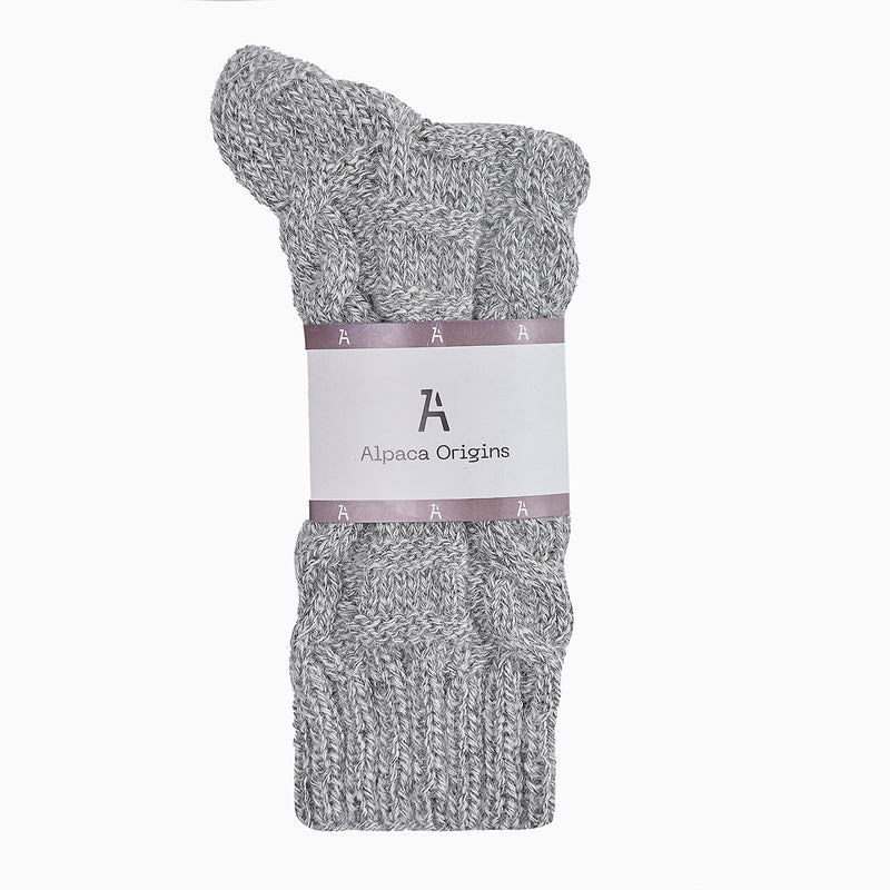 Handmade Lucky Baby Alpaca Socks