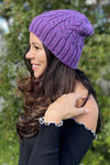 Happy Baby Alpaca Beanie Hat Handmade Men & Women Winter Knit Cap