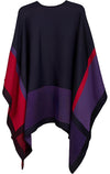La Vie in Purple Poncho | Soft & Luxury Baby Alpaca Wrap