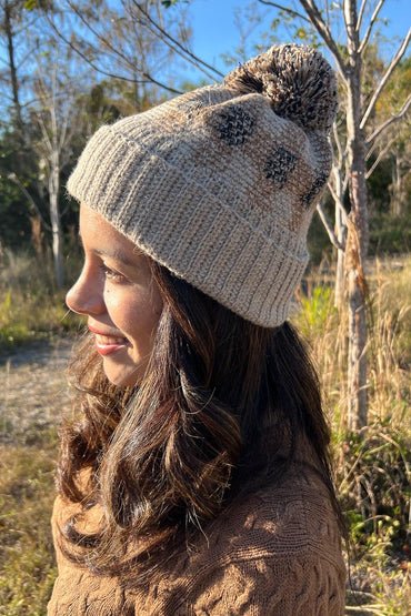 Tracery Handmade Baby Alpaca Hat