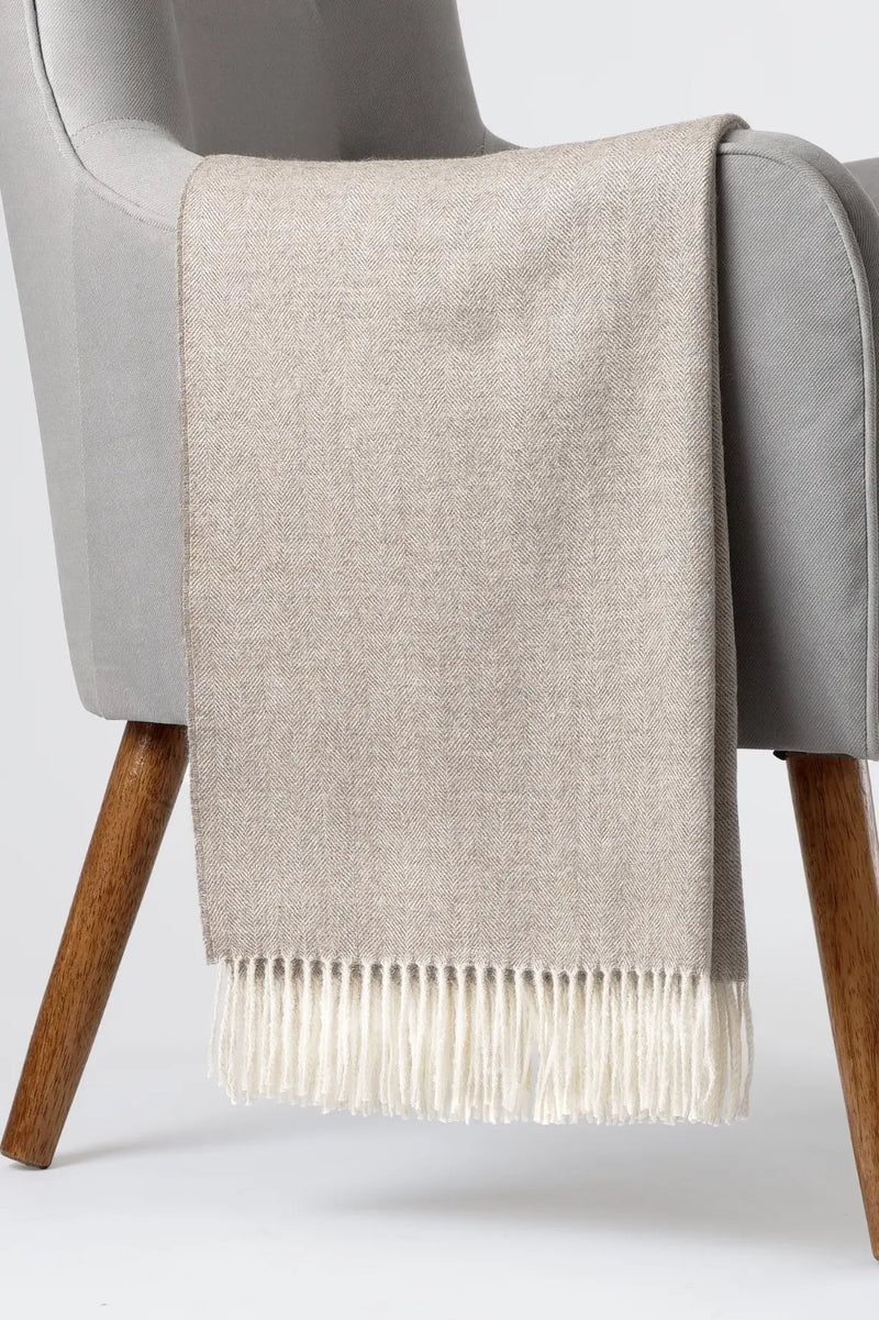 Luxury Herringbone Sand Throw Alpacaorigins luxury-herringbone-sand-throw-alpacaorigins