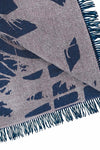 Wildflower Navy blue/Charcoal Throw