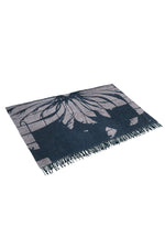 Wildflower Navy blue/Charcoal Throw