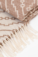 Maras Sand/Ivory Throw