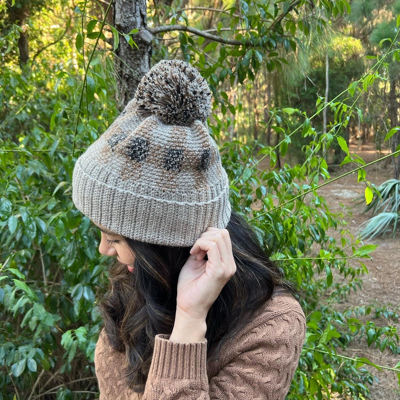 Tracery Handmade Baby Alpaca Hat