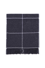 Farah Throw Charcoal