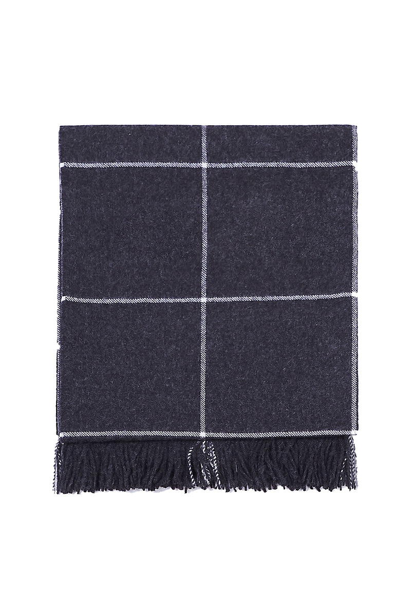 Farah Throw Charcoal