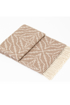 Maras Sand/Ivory Throw