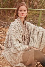 Maras Sand/Ivory Throw