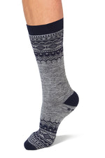 Fair Isle Alpaca Socks